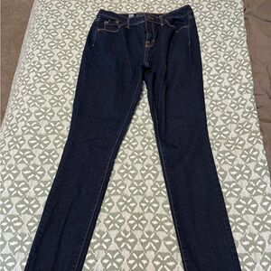 Women's Dark Blue Skinny Jeans